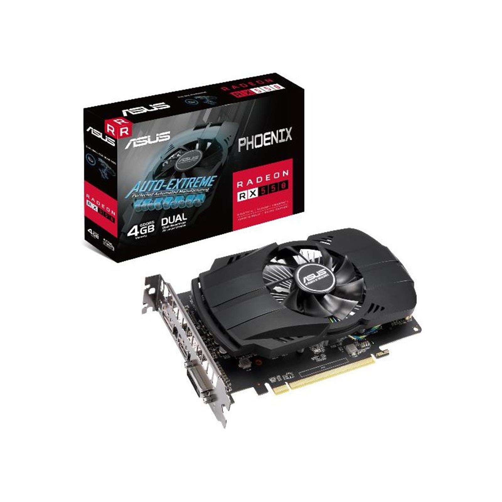 Asus Rx550 4gb Ph Evo Gddr5 128bit