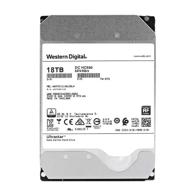 WD Ultrastar DC HC550 Enterprise 18TB -0F38459