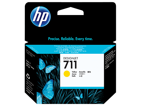 HP CZ132A (711) SARI 29 ML GENIS FORMAT MUREKKEP KARTUSU