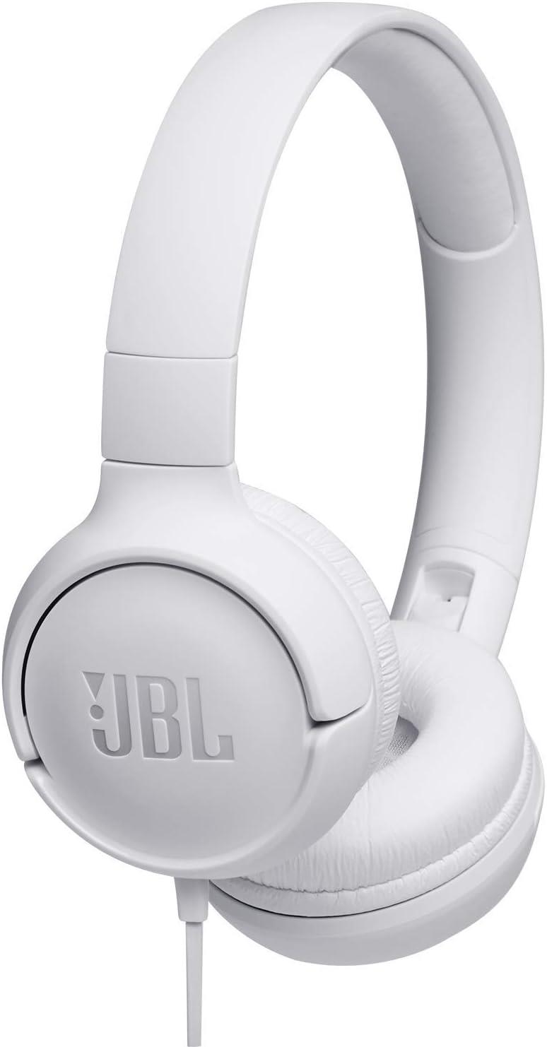JBL Tune 500 Kablolu Kulaklık CT, OE - Beyaz
