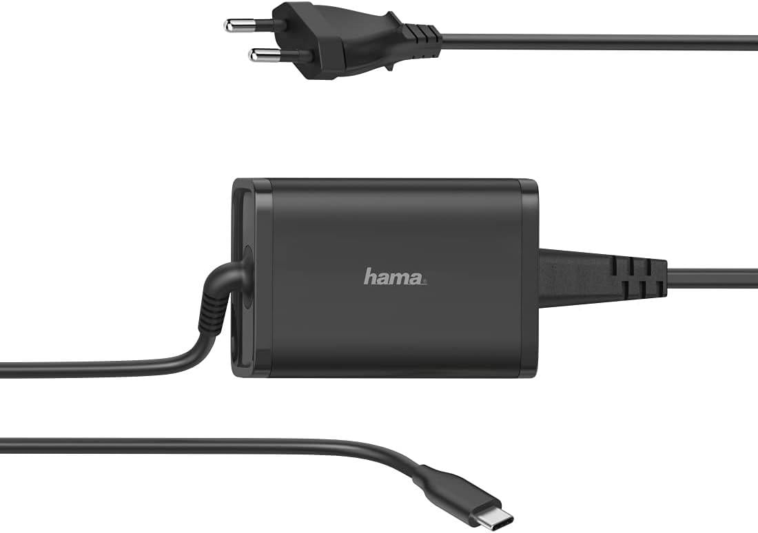 HAMA USB-C Notebook Güç Adaptörü, 5-20V/65W