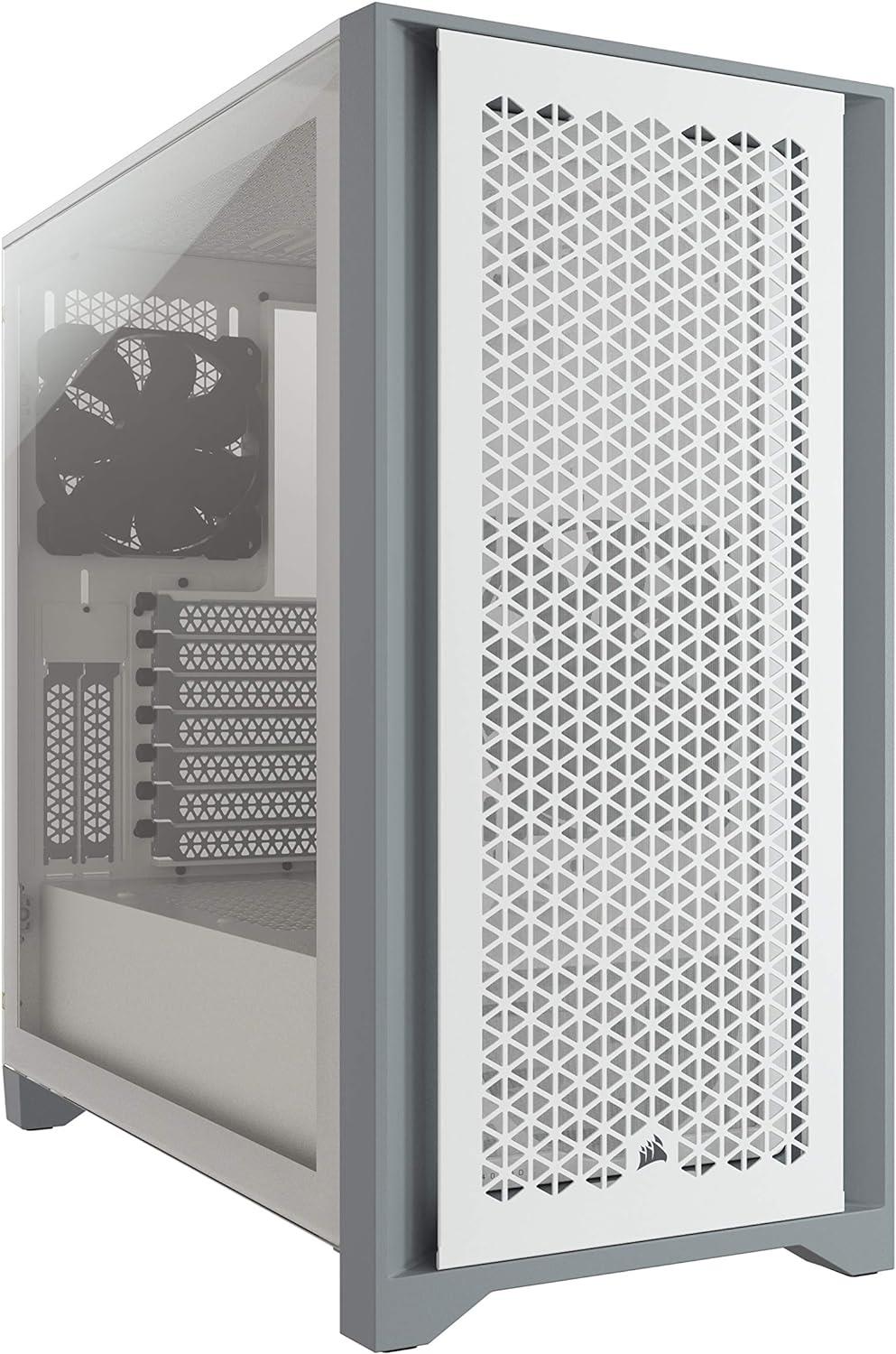 Corsair BKC-1201 4000D Airflow Tempered Glass Mid-Tower Bilgisayar Kasa Beyaz CC-9011201-WW 