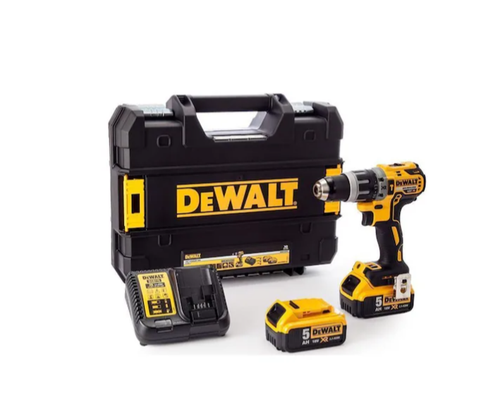 Dewalt DCD796P2-QW 18V 5.0 Ah Li-ion Çift Akülü Kömürsüz Profesyonel Darbeli Matkap