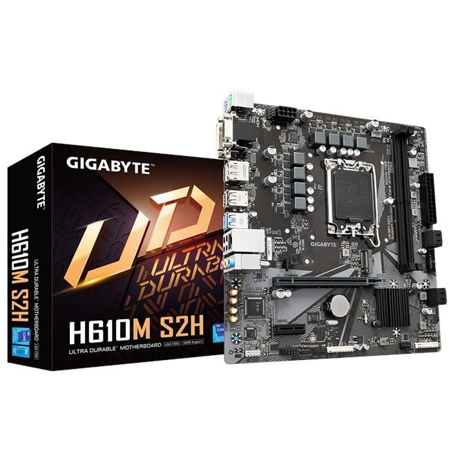 Gigabyte H610M S2H D5 1700P Vga Dvi Hdmi Dp Usb3.2
