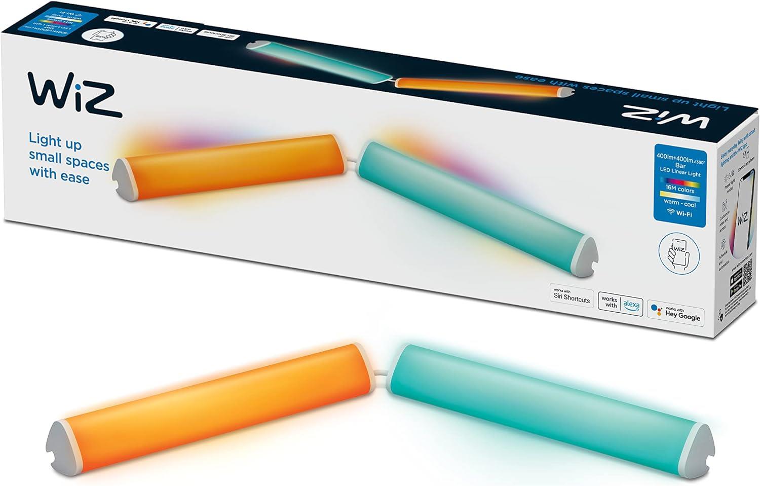 WiZ Light Bar Masa Lambası, 2li Paket - 929003202401