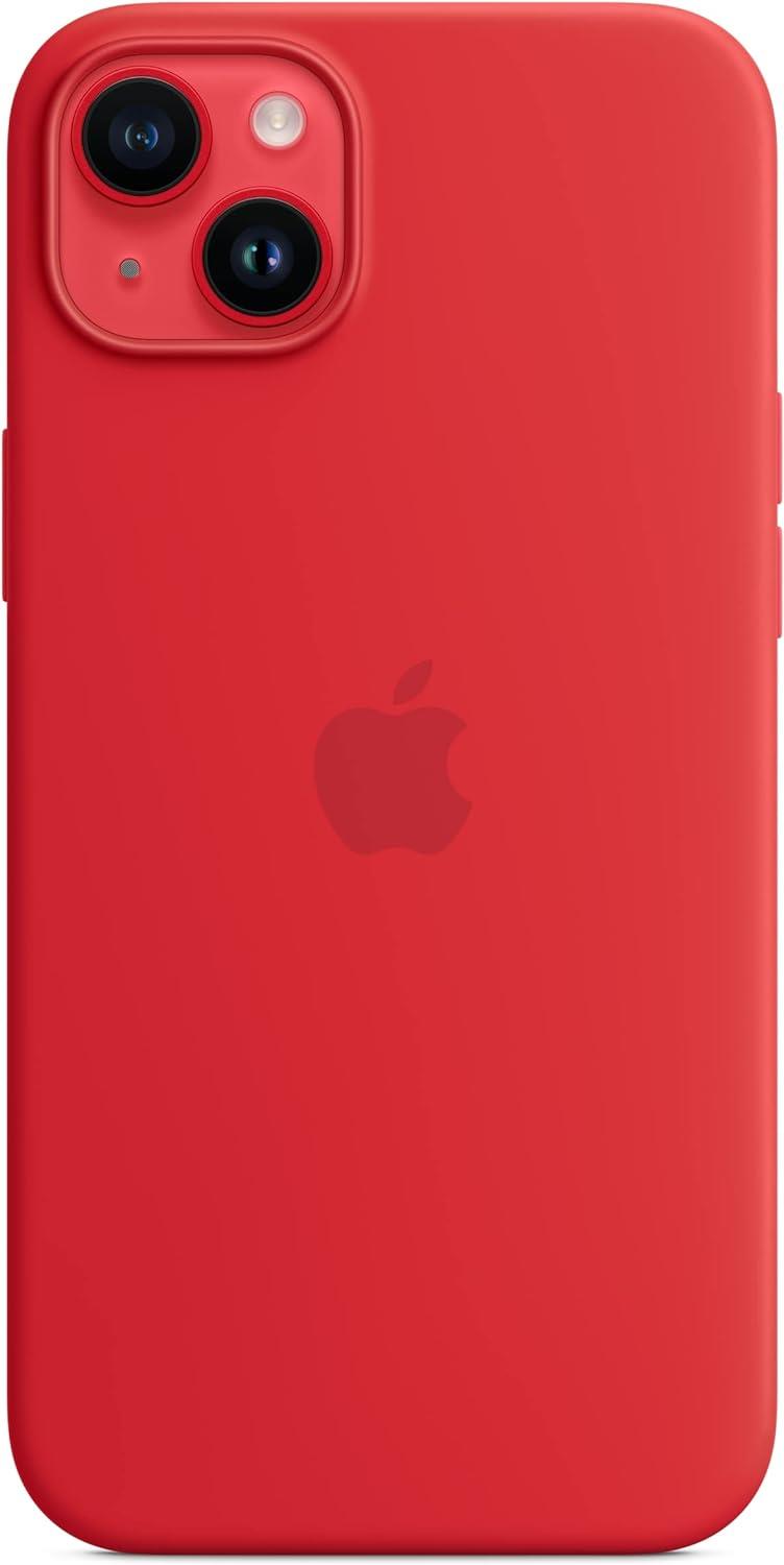 Apple iPhone 14 Plus için MagSafe Silikon Kılıf (PRODUCT) Kırmızı MPT63ZM/A