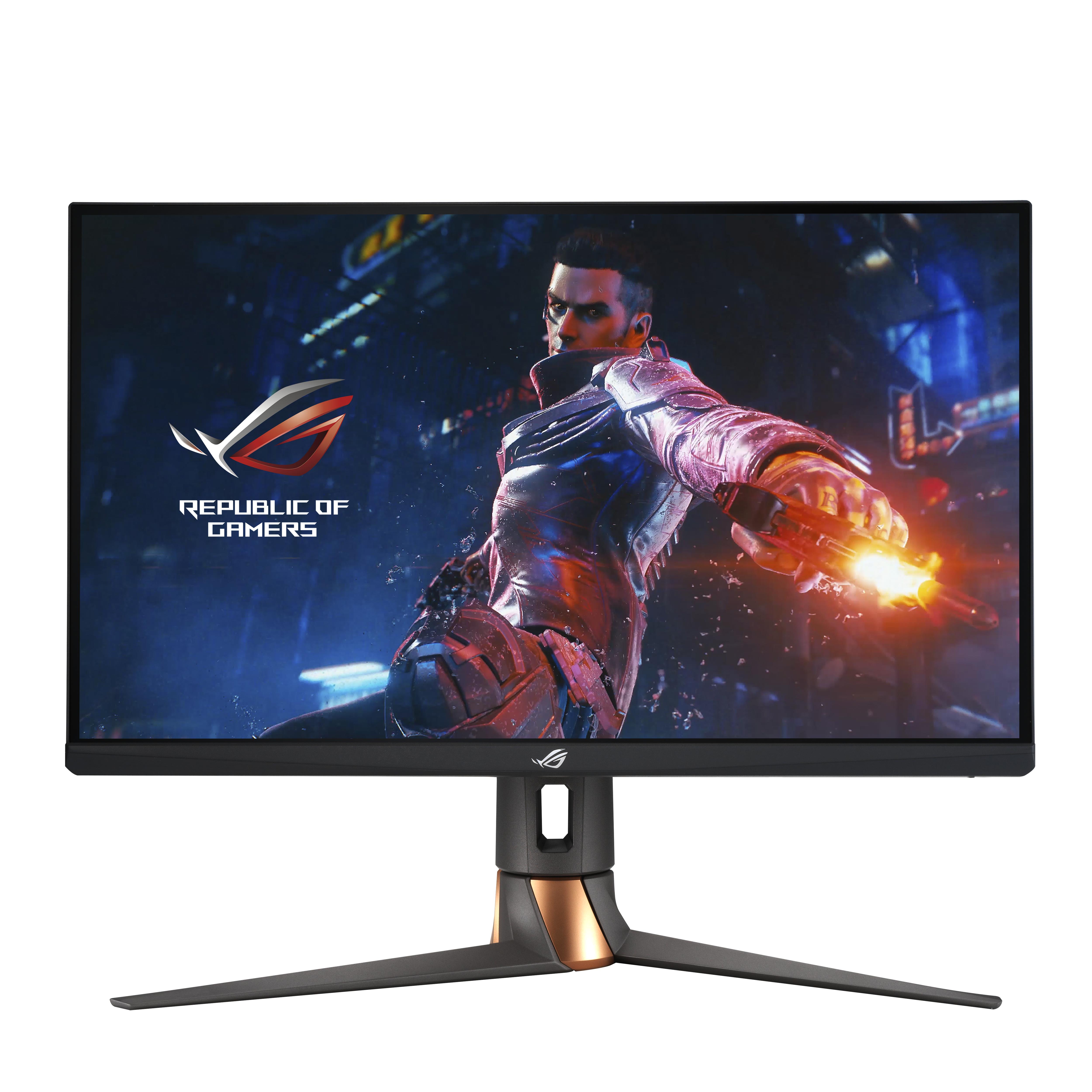 ASUS ROG SWIFT PG27UQR   27 GAMING 4K FAST IPS FREESYNC PREMIUM PRO HDR 3840x2160 1MS 160HZ DP HDMI USB VESA 3YIL EYECARE PIVOT DEĞİŞKEN HIZ AŞIRTMA MONİTÖR