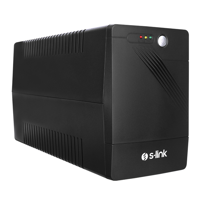 S-link MIGHT U200 2000VA 12V9Ah*2 1200W Siyah Line-Interactive Kesintisiz UPS Güç Kaynağı
