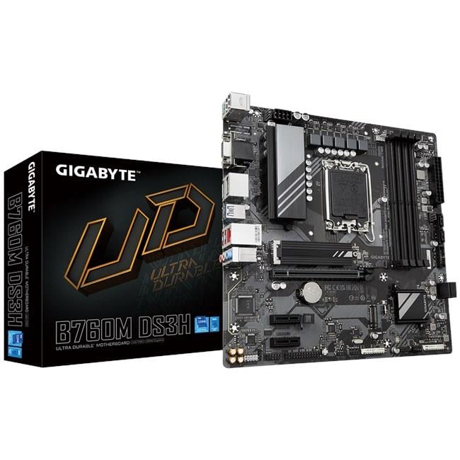 Gigabyte B760M DS3H D5 1700P Vga Hdmi Dp Type-C