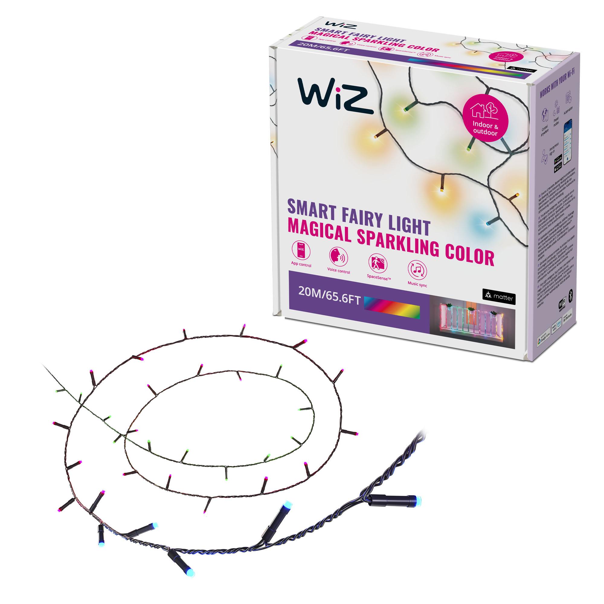 Wiz RGB Akıllı Süsleme Işıkları - Yılbaşı Işıkları 20 Metre
