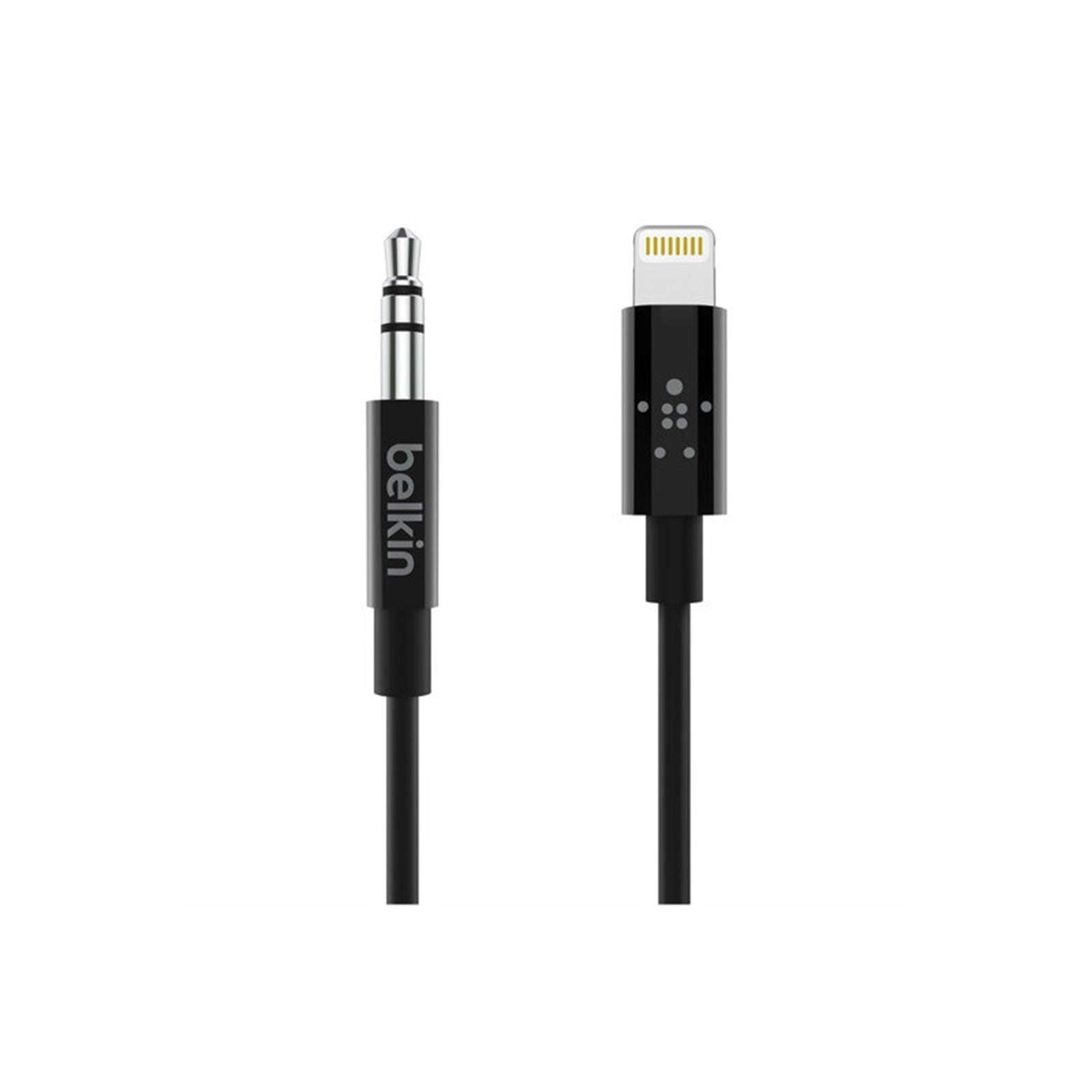 Belkin Av10172bt03-blk Lightning To 3.5mm 0.9m Aux Kablo Siyah