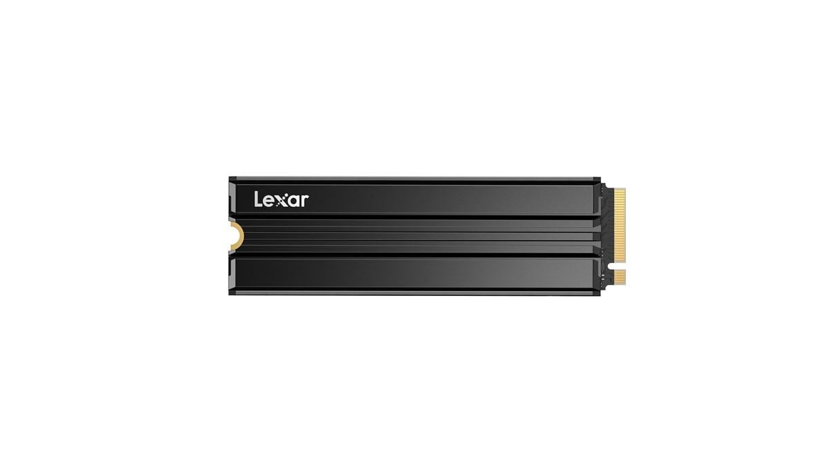LEXAR SSD NM790 2TB HIGH SPEED PCIe GEN 4X4 M.2 NVMe UP TO 7400 MB/S READ AND 6500 MB/S WRITE WITH HEATSINK LNM790X002T-RN9NG