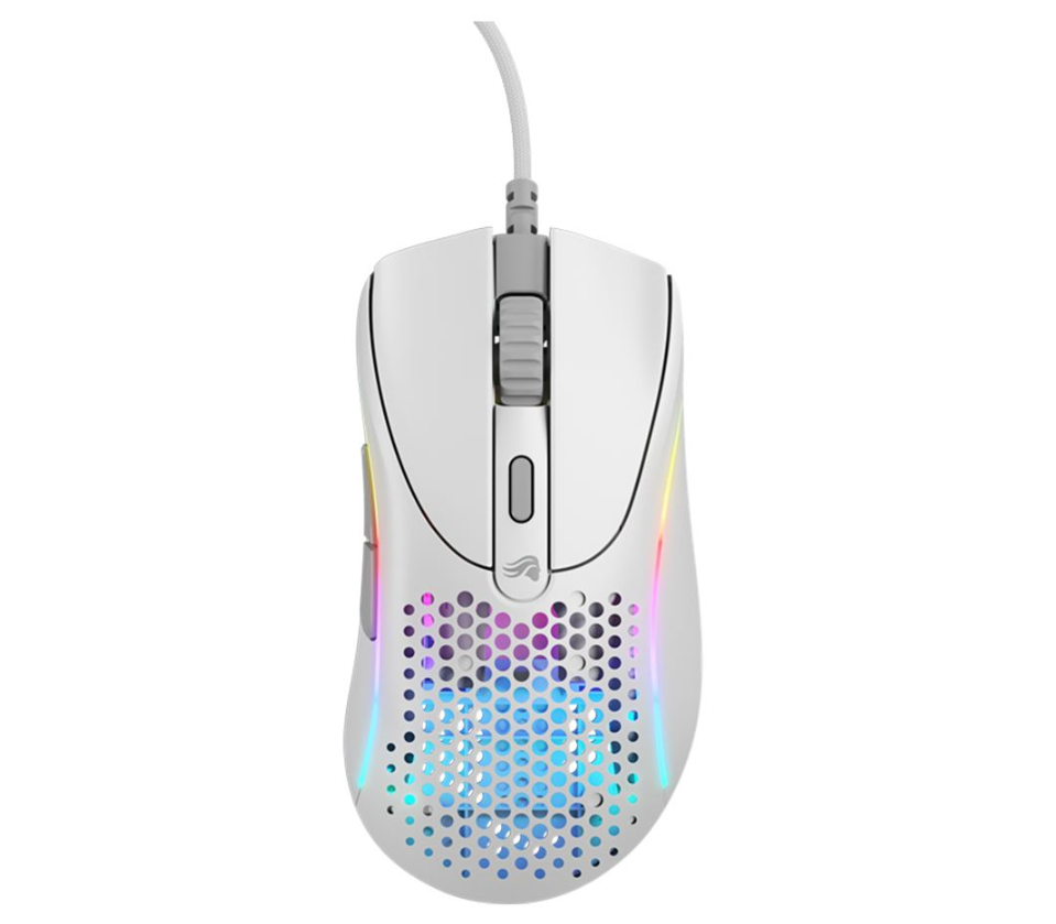 Glorious Model D2 Kablolu Gaming Mouse - Mat Beyaz (GLO-MS-DV2-MW)
