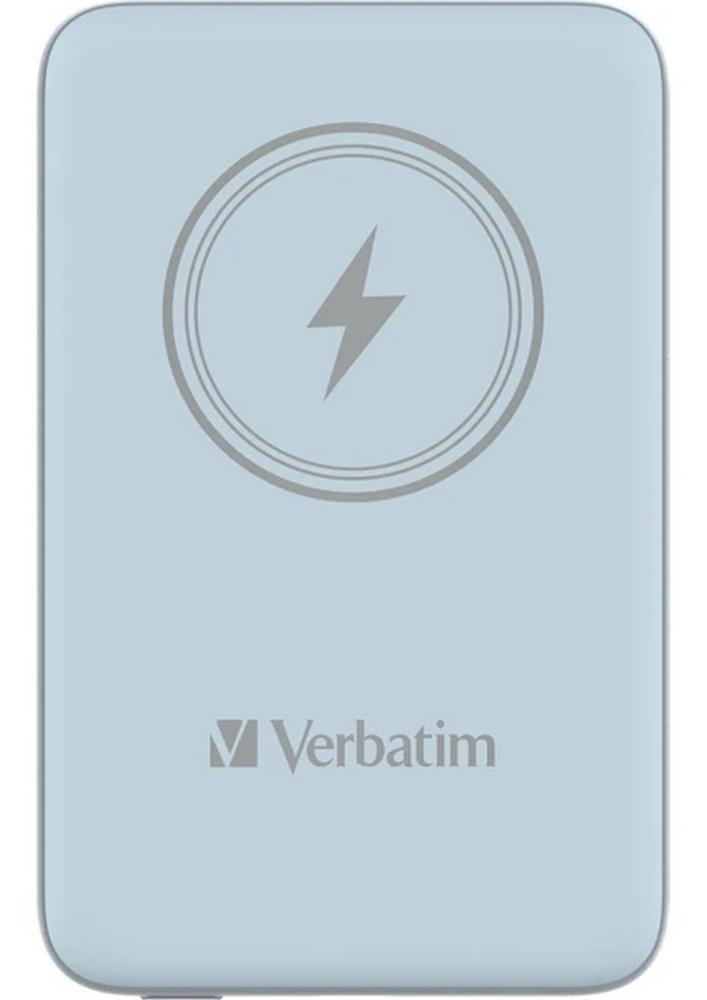 Verbatim Magsafe 10000 Mah Manyetik Kablosuz Powerbank Verbatim 10000MAH Manyetik Kablosuz Şarj - Mavi