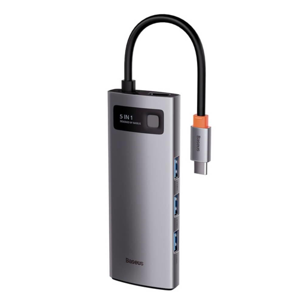 Baseus Metal Gleam 5-in-1 Type-C Hub