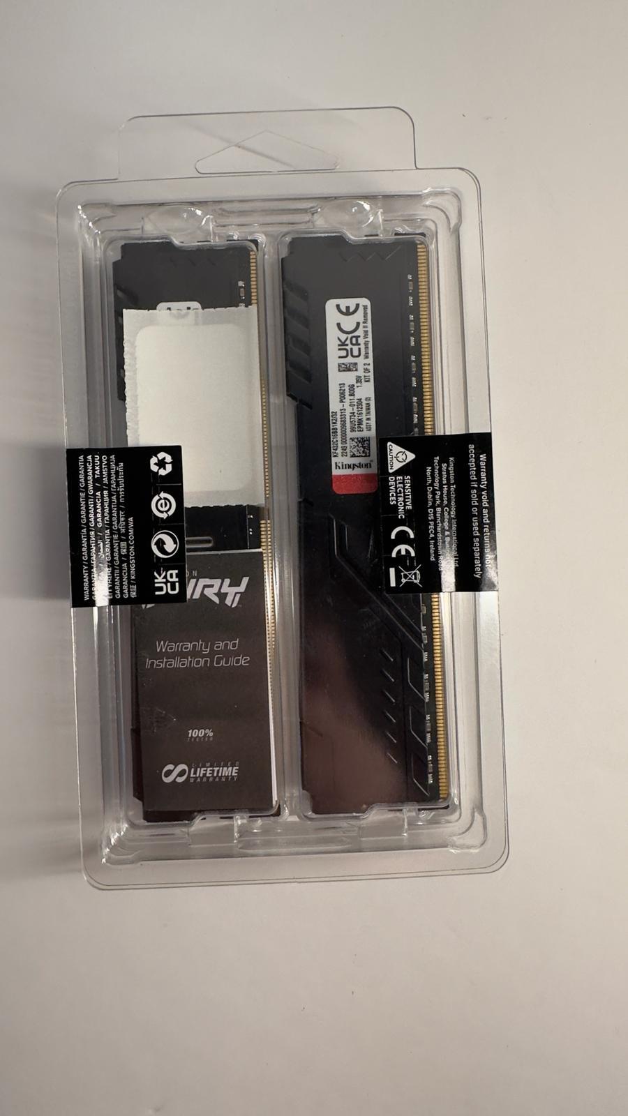 OUTLET Kingston FURY Beast 32 GB (2 x 16 GB) 3200 MHz DDR4 CL16 ...