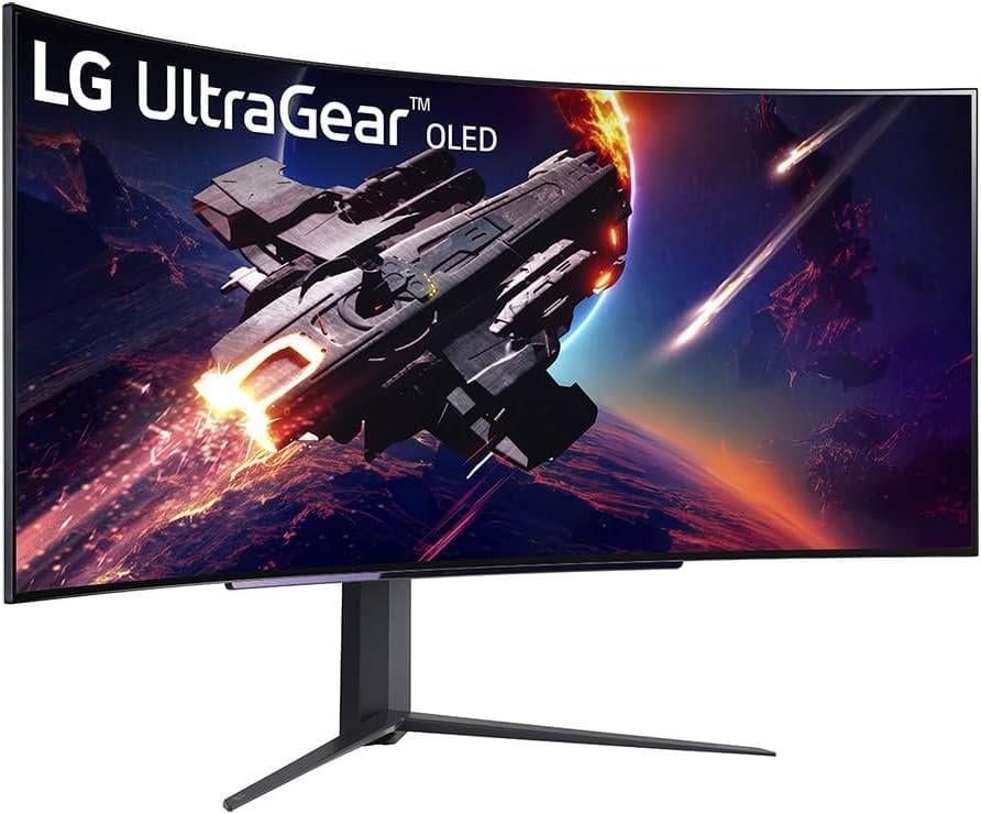 LG UltraGear 45GR95QE-B 240 Hz 0,03 MS (GtG) 45'' UltraGear OLED Kavisli Oyun Monitörü WQHD