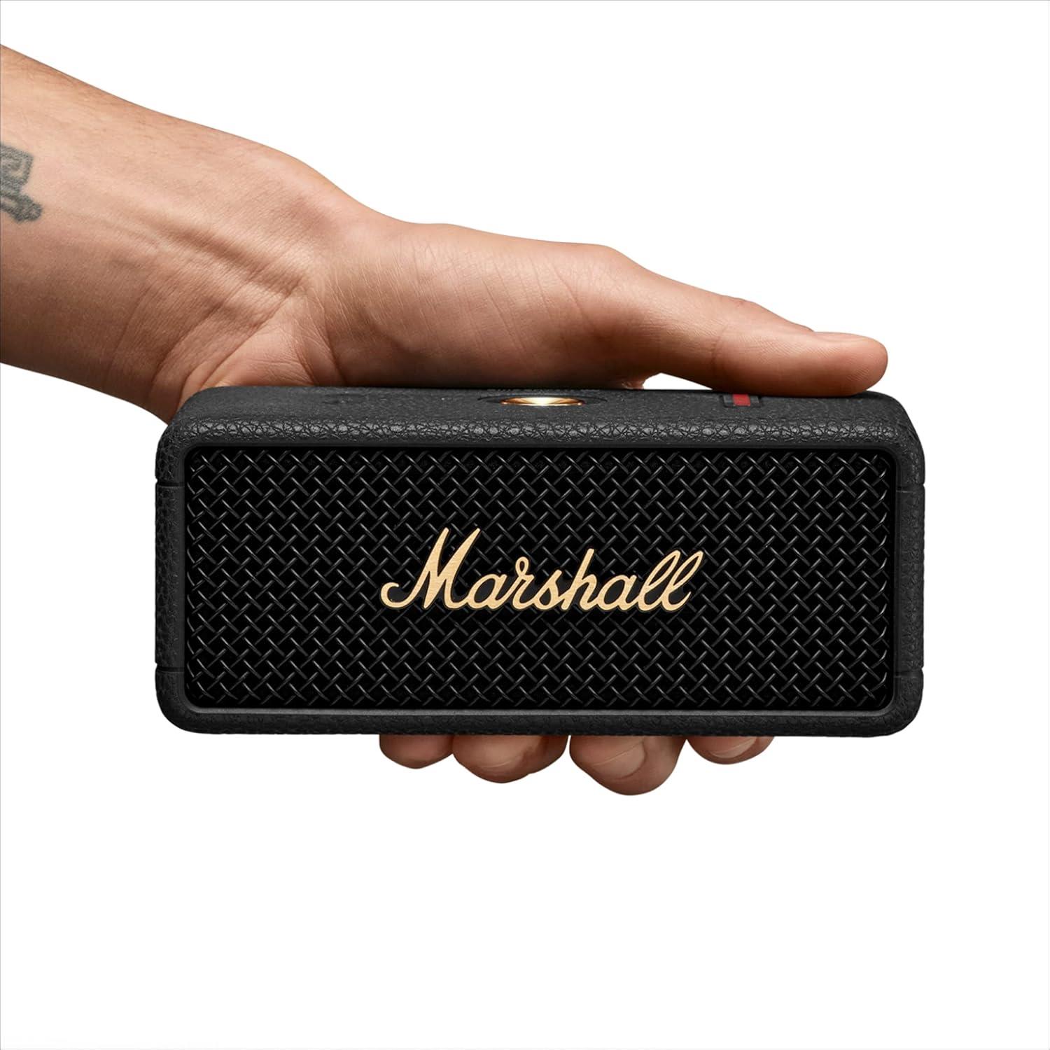 Marshall Emberton III Bluetooth Hoparlör, Blk&Brass