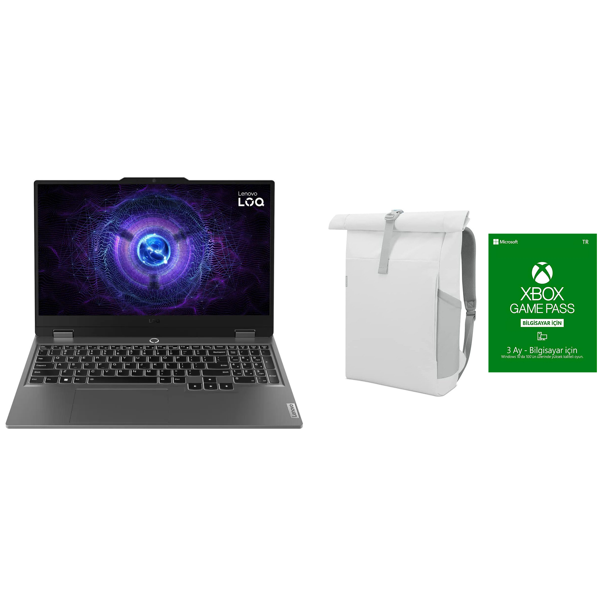 Lenovo LOQ 15IRX9 İntel Core i5 13450HX 16GB 1TB  SSD RTX 4050 (105W) 6GB 15.6'' FHD 144Hz Freedos Taşınabilir Bilgisayar 83DV009BTR 