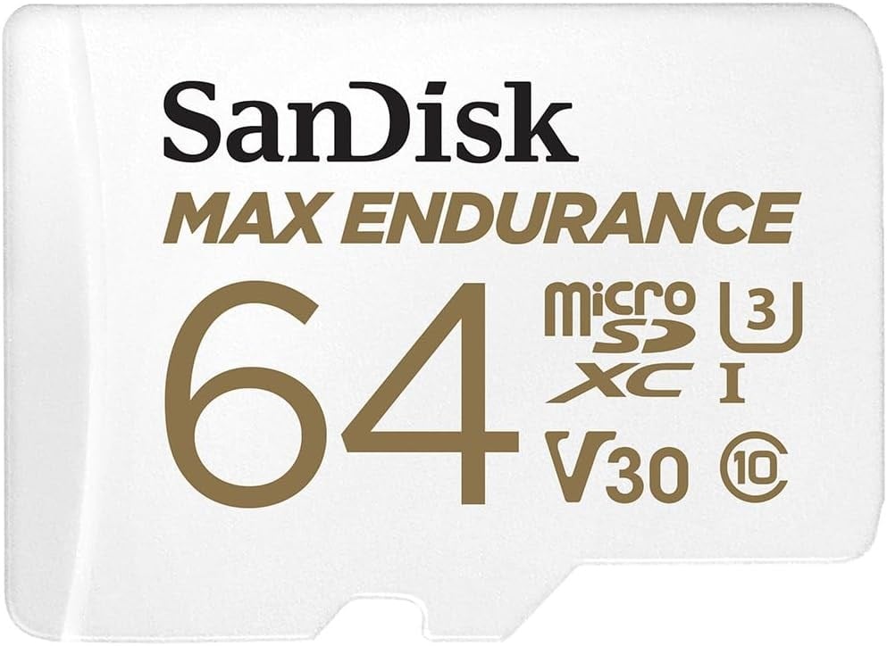 Sandisk Max Endurance 64GB 100MB/s-40MB/s MicroSD Hafıza Kartı SDSQQVR-064G-GN6IA