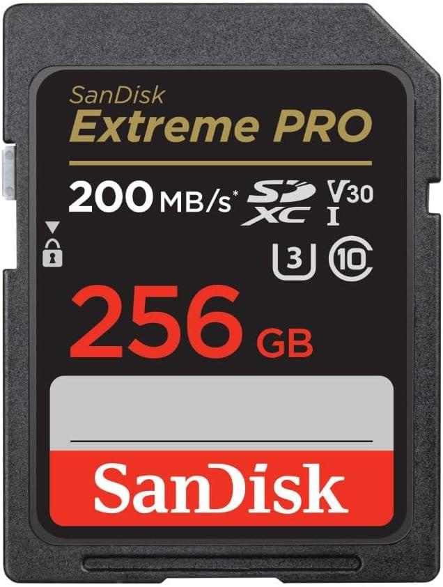 Sandisk Extreme Pro 256GB Sdxc V30 Uhs-I U3 Hafıza Kartı SDSDXXD-256G-GN4IN