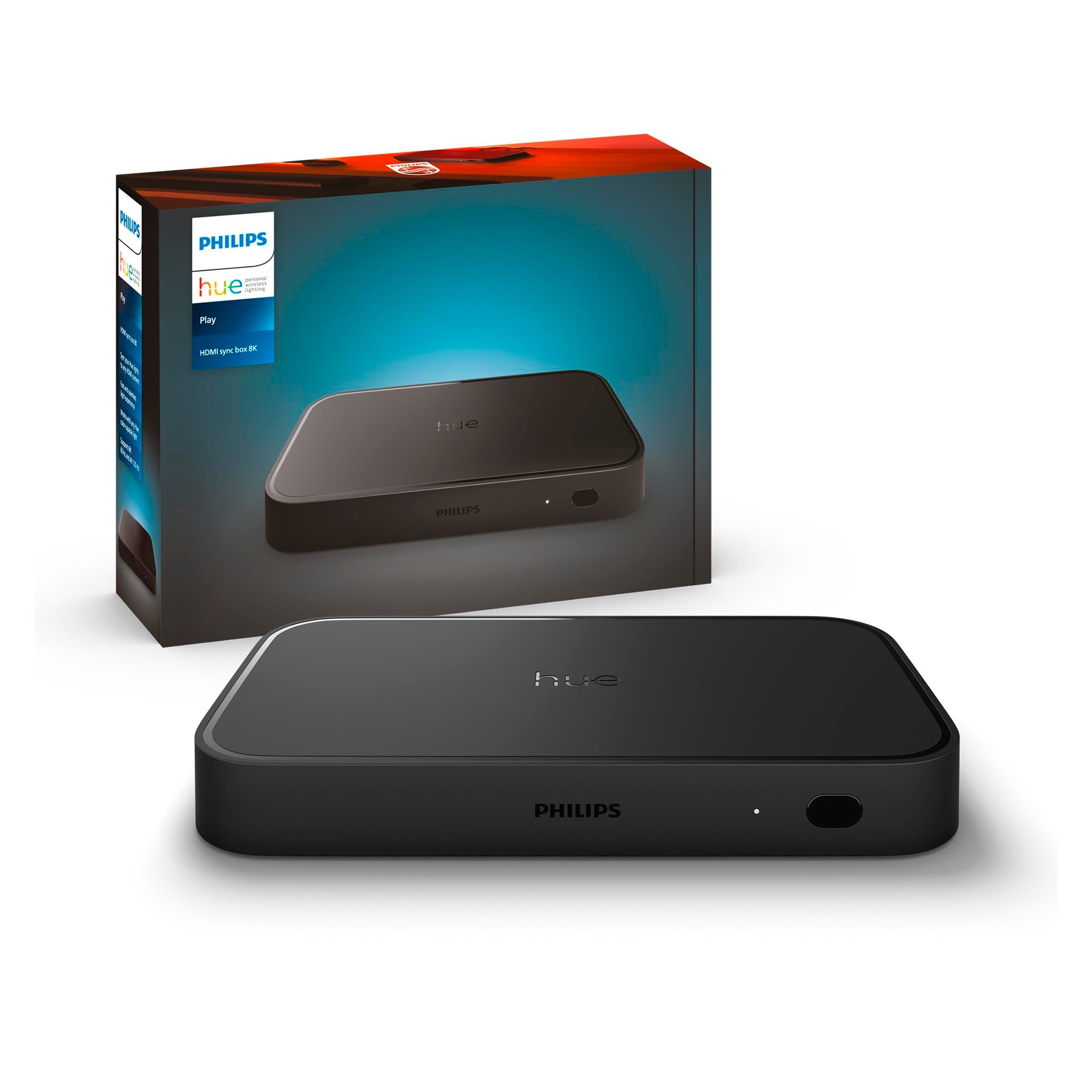 Philips Hue HDMI Sync Box 8K, 4 HDMI Bağlantısı, Akıllı Aydınlatma, Gen2