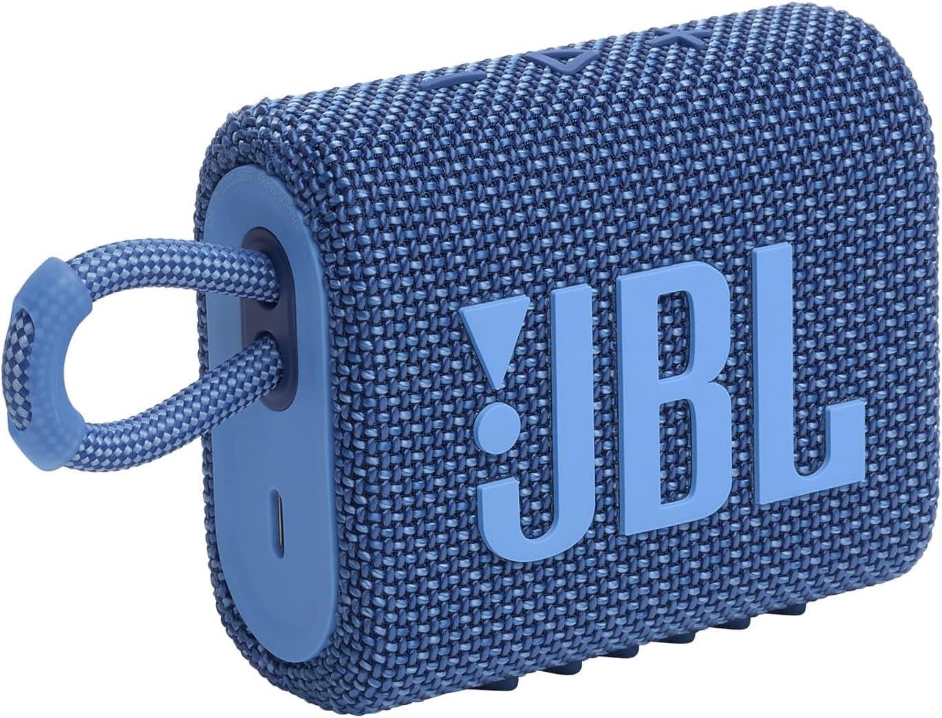 JBL GO 3 Eco Bluetooth Hoparlör, IP67 Mavi