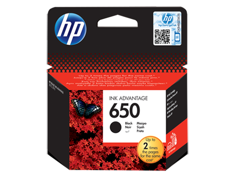 HP CZ101AE (650) SIYAH MUREKKEP KARTUSU 360 SAYFA