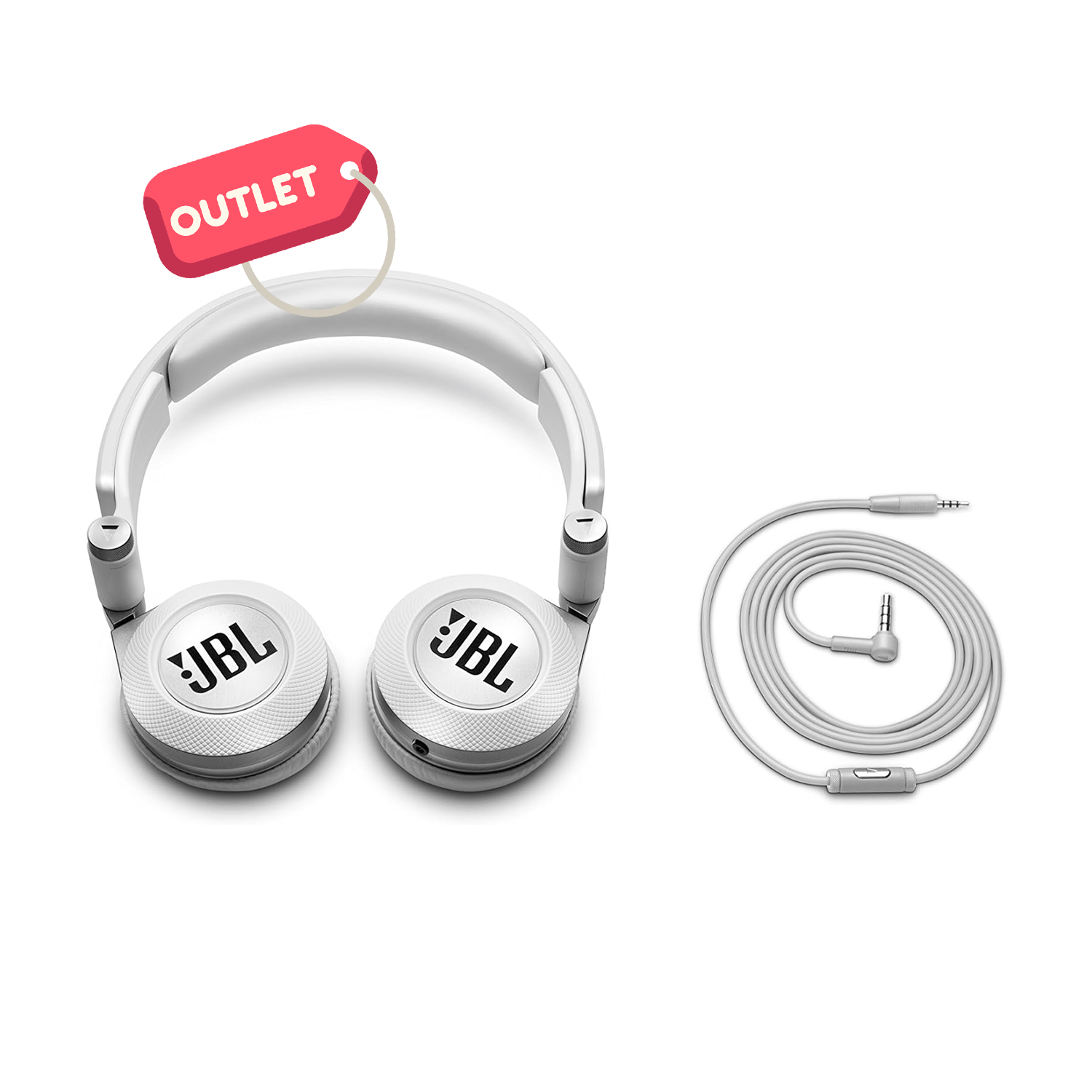 OUTLET JBL Synchros E30 Kablolu Kulaklık - Beyaz