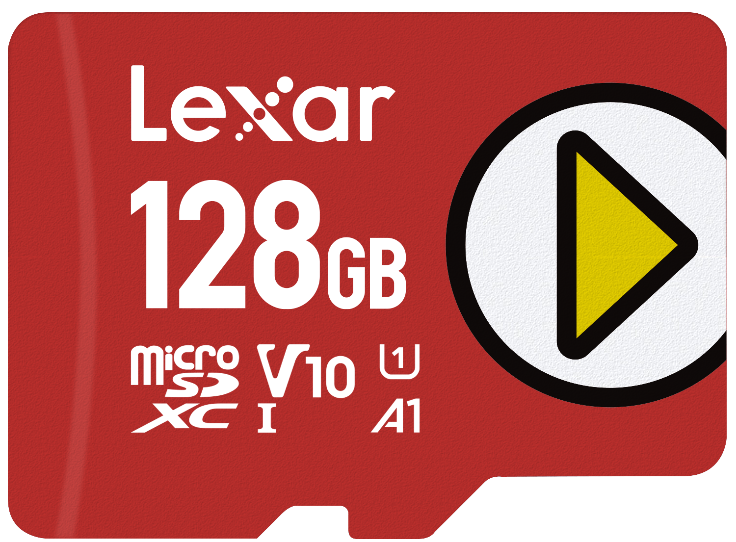 LEXAR 128GB LMSPLAY128G-BNNNG MICROSD PLAY MICROSDXC UHS-I CARDS UP TO 150MB/S READ C10 A1 V10 U1