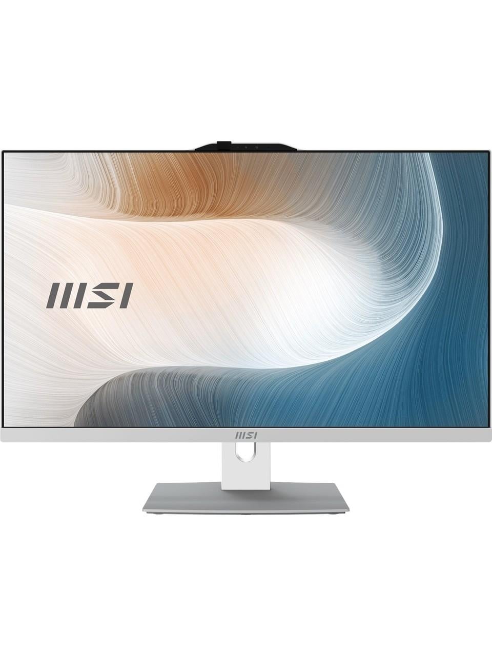 MSI MODERN AM272P 12M-1201TR 27 FHD 16:9 (1920X1080) I5-1235U 16GB DDR4 500GB SSD W11H BEYAZ AIO PC