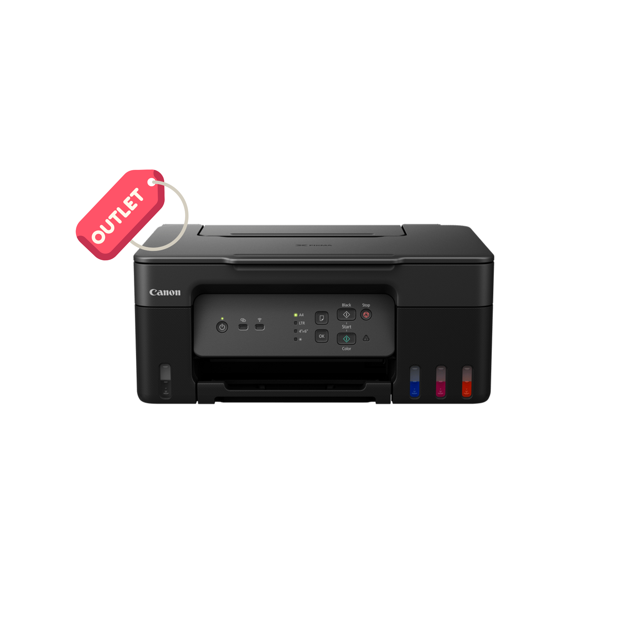 OUTLET Canon G3430 Wi-Fi + Tarayıcı + Fotokopi Renkli Çok Fonksiyonlu Tanklı Yazıcı