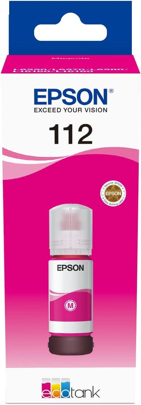 Epson 112 EcoTank Magenta  Bottle - C13T06C34A