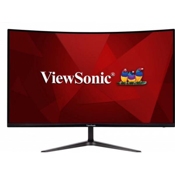 VIEWSONIC VX3218-PC-MHD GAMING MONITOR 31.5 1MS 165HZ VA 1920X1080 FHD 300 HDMI DP 16:9 80M:1 16.7M HOPARLOR 3 KENAR CERCEVESIZ 1500R KAVIS FREESYNC PREMIUM FLICKER FREE MAVI ISIK FILTRESI TILT VESA
