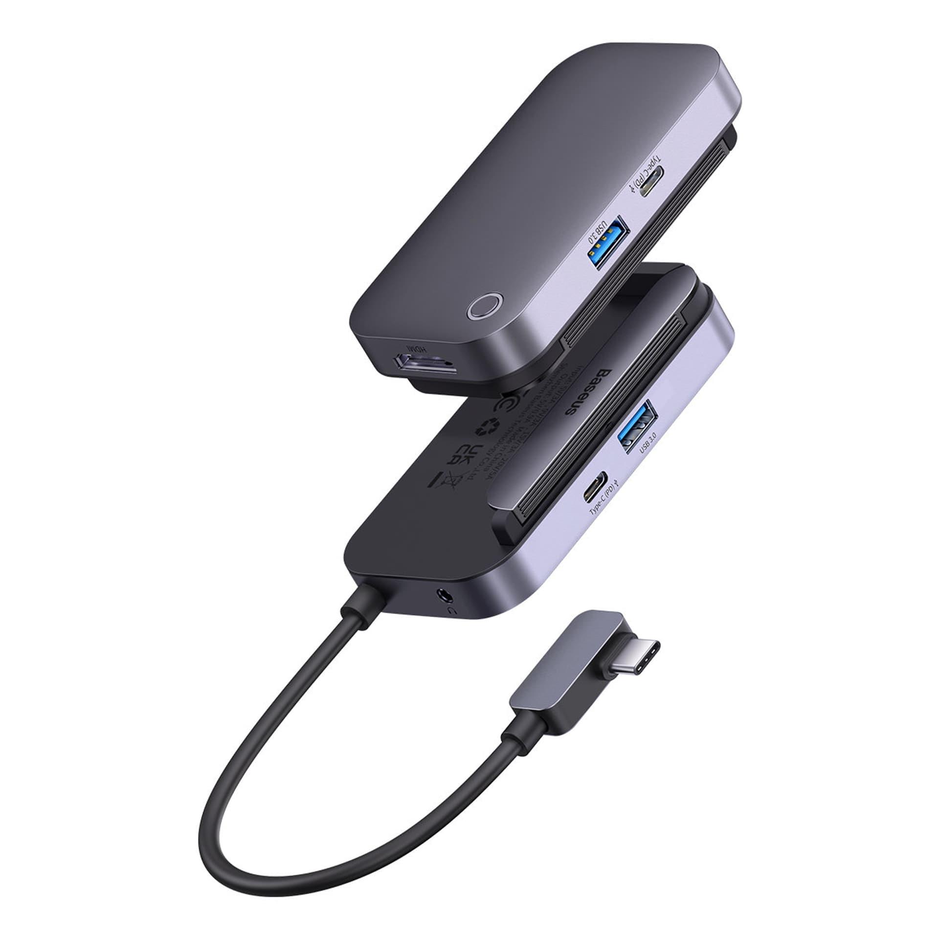 Baseus PadJoy Series 4in1 Hub USB-C to USB 3.0 + HDMI + USB-C PD + 3.5mm jack
