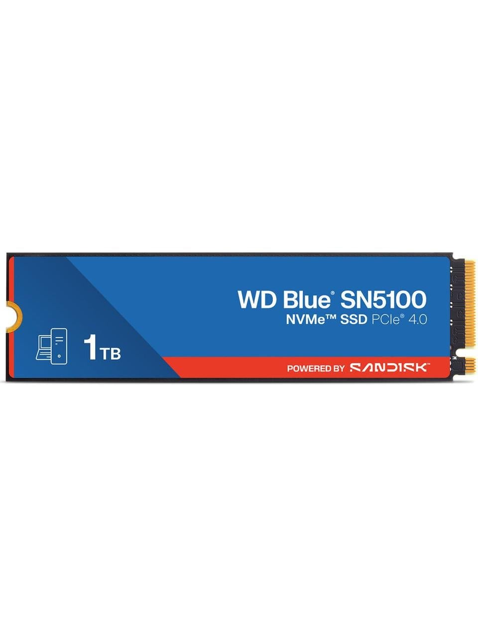 WD Blue SN5100 1tb WDS100T5B0E 7100/6700MB/S Pcıe Gen 4.0 M.2 2280 Nvme SSD