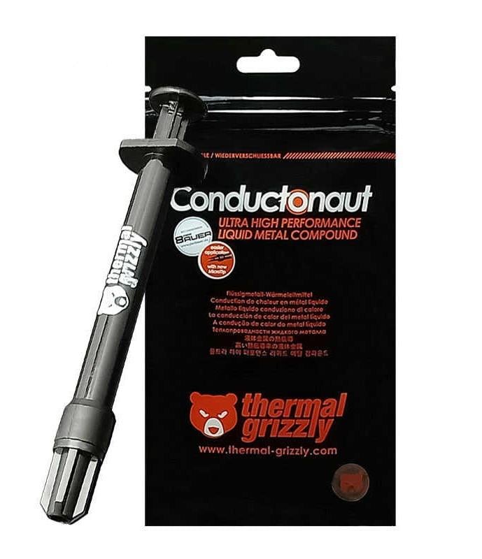 Thermal Grizzly Conductonaut Likit Metal 5gr 73W Yüksek Performanslı Termal Macun