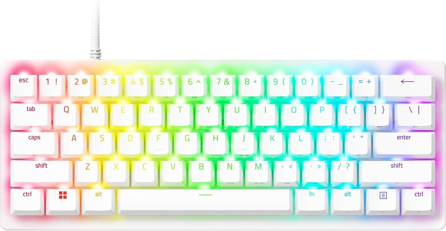Razer Huntsman V3 Pro Mini Klavye Beyaz U.S. Layout – RZ03-04991700-R3M1