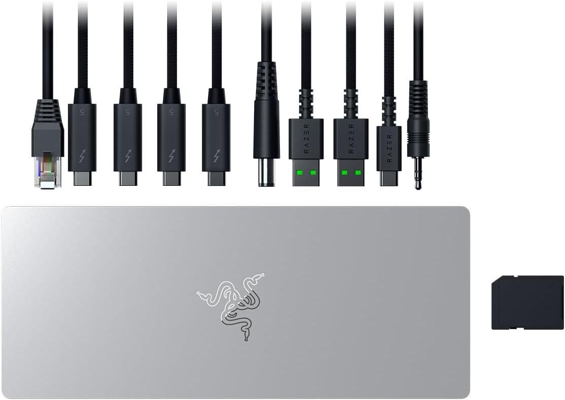 Razer Thunderbolt 5 Dock - 11 port USB-Dock RC21-02290200-R3EK