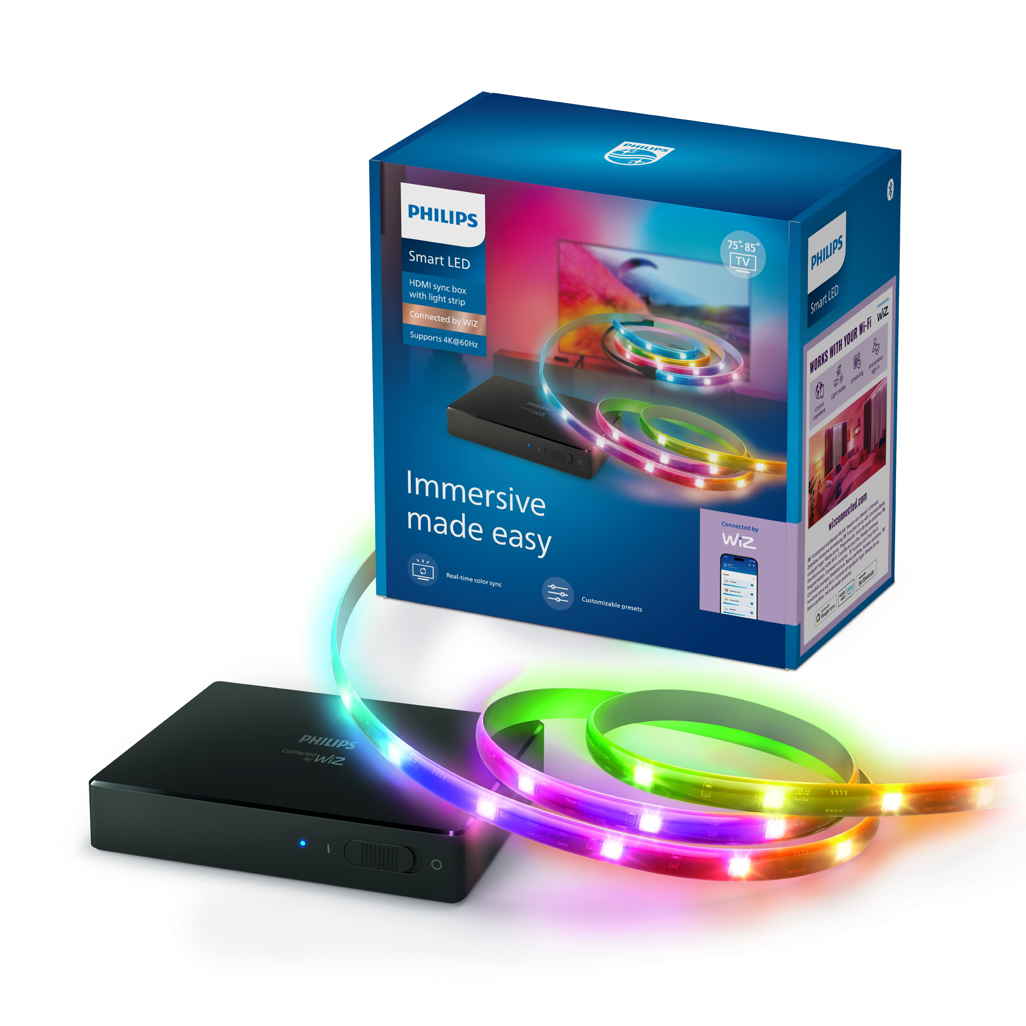 Philips Smart Lighting HDMI 2.0 Sync Box Kiti (75
