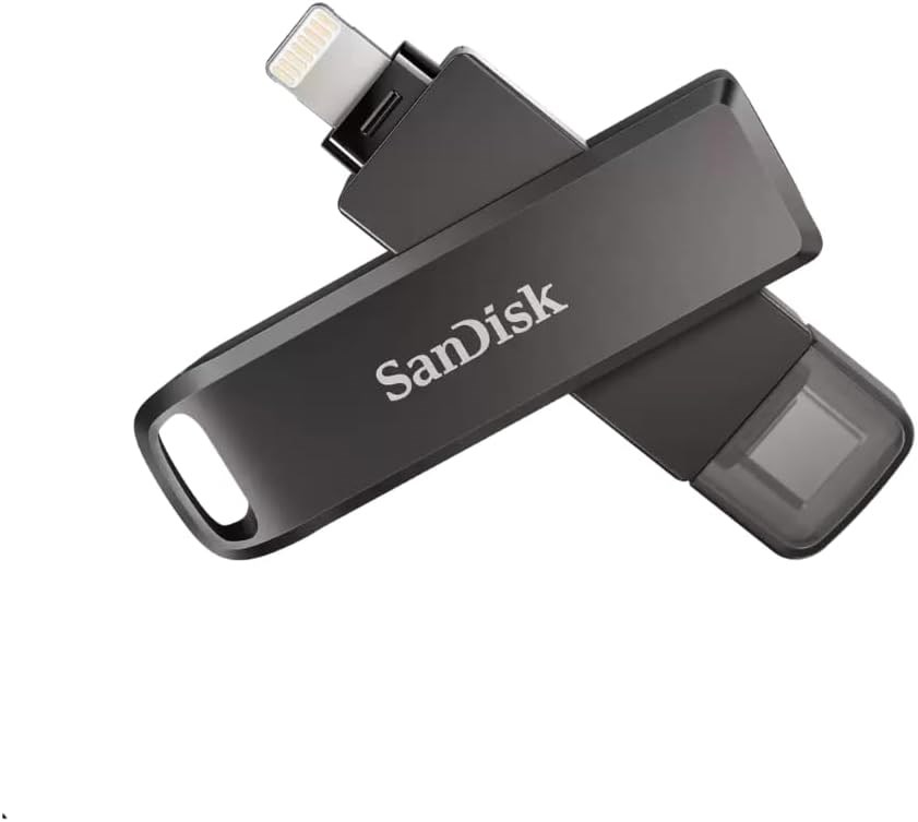 Sandisk Phone Drive 256GB  iPhone ve Usb-C Flash Bellek SDIX70N-256G-GG6NE