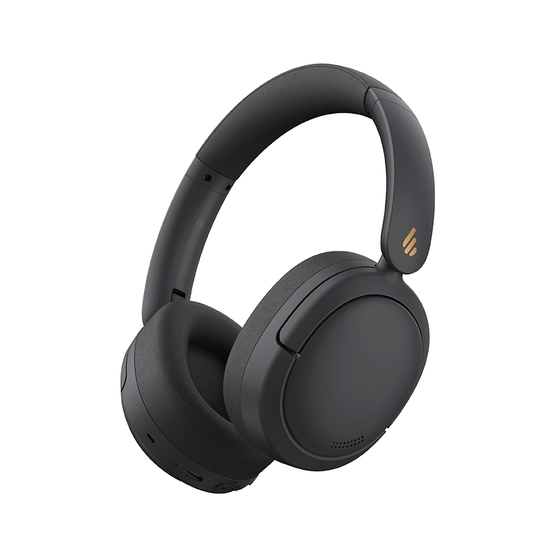 Edifier W800BT Pro Bluetooth 5.4 ANC Noise Cancelling Kablosuz Kulak Üstü Kulaklık – 45 Saat Pil, USB-C, Mikrofonlu - Siyah