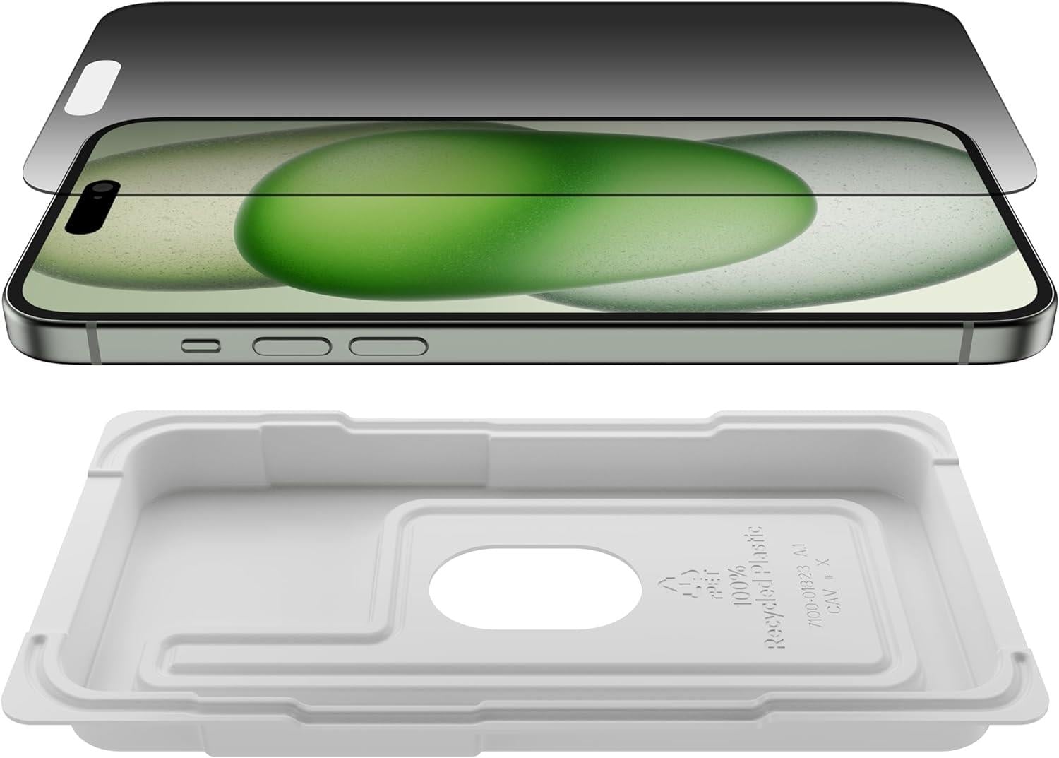 Belkin iPhone 15 Plus/14 Pro Max için Hayalet Ekran Koruyucu (Kolay Hizalama Tepsili) OVA148ZZ