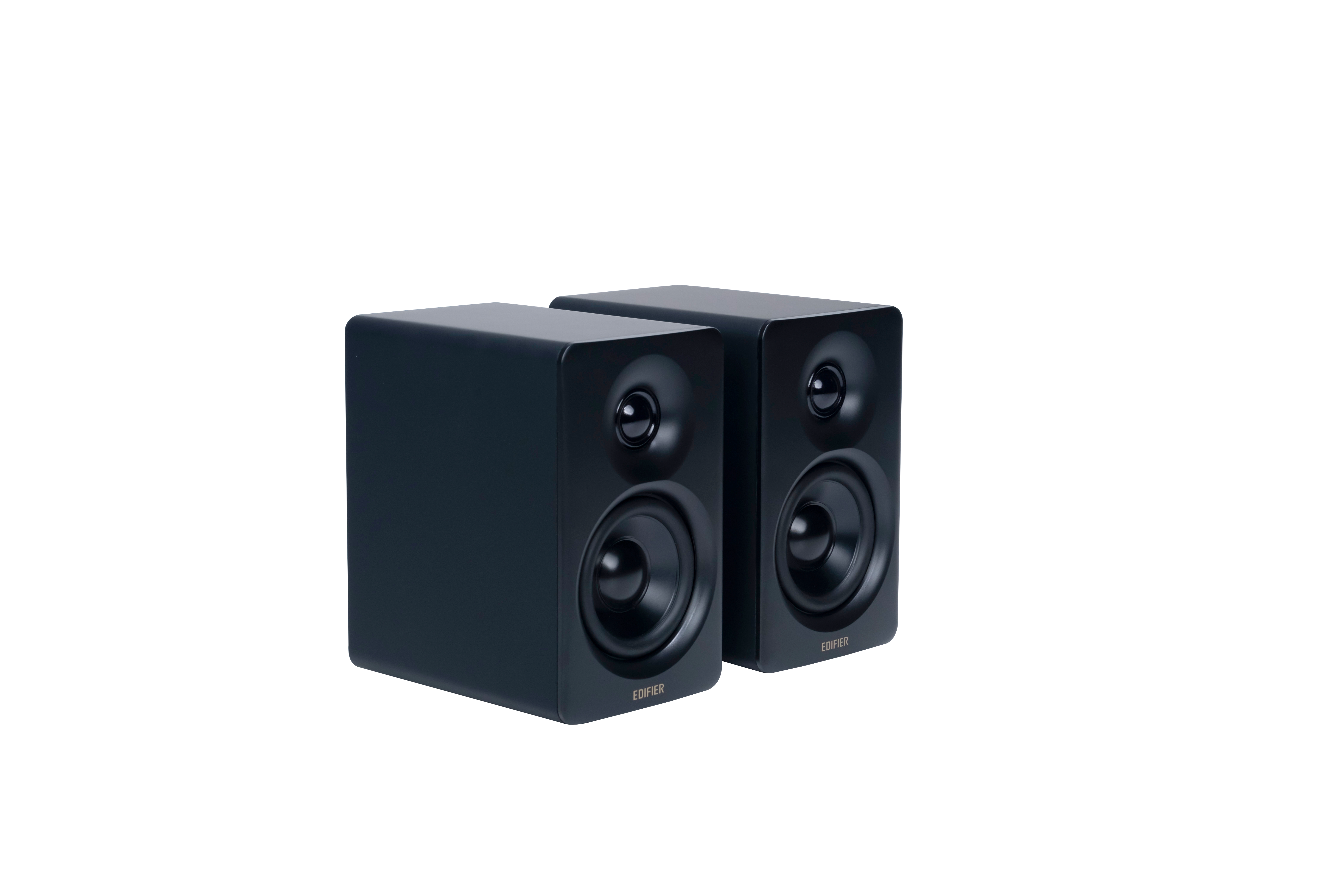 Edifier M60 66W RMS Bluetooth 5.3 USB-C/AUX Girişli Kompakt Masaüstü 2.0 Hoparlör – Hi-Res Audio, LDAC - Siyah