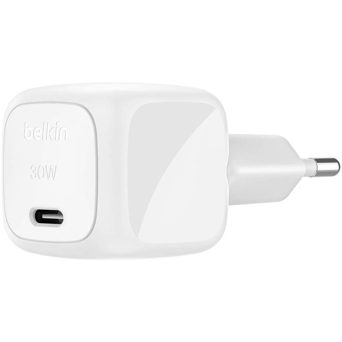 Belkin Boost Compact USB-C PD 3.1 30W Şarj Cihazı, Beyaz