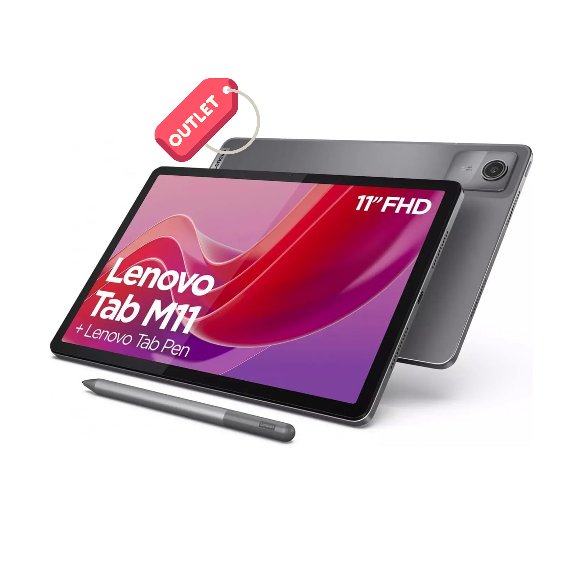 OUTLET Lenovo Tab M11 4GB 128GB MediaTek Helio G88 11'' WUXGA Tablet - ZADA0056TR