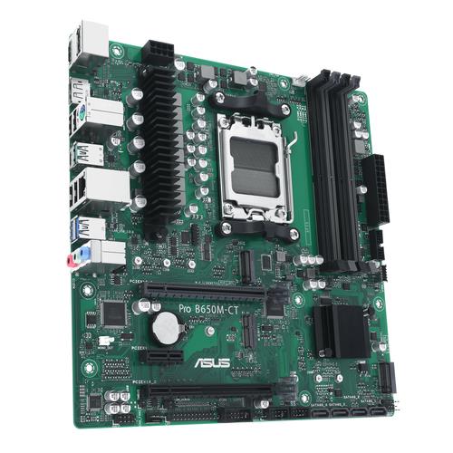 ASUS MB PRO B650M-CT-CSM AMD B650 AM5 DDR5 6400 2xDP HDMI 2x M2 USB3.2 TPM mATX UCRETSIZ UZAKTAN YONETIM YAZILIMI ASUS 5X PROTECTION III