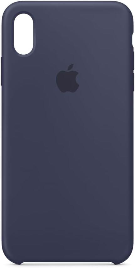 Apple iPhone XS Max Silikon Kılıf Gece Mavisi