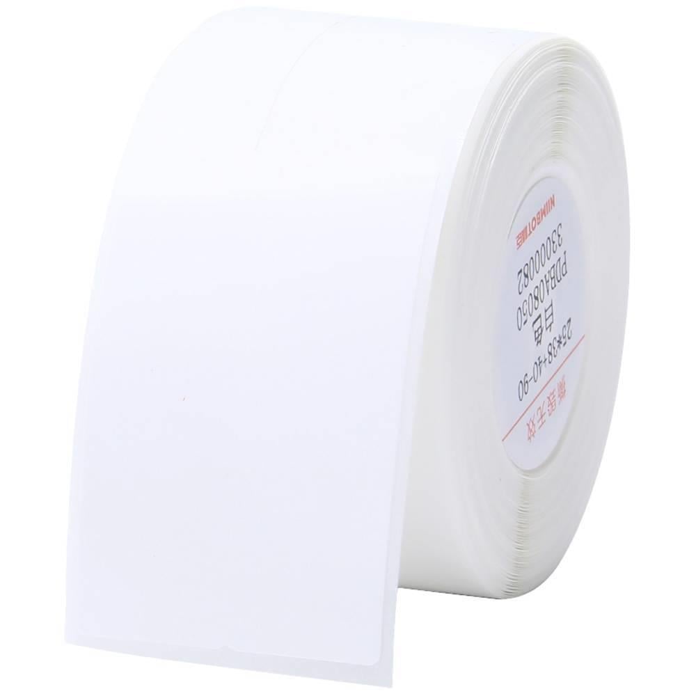 Niimbot T25*38+40 100 adet Kablo için Beyaz Etiket (B1,B21S,B3S)