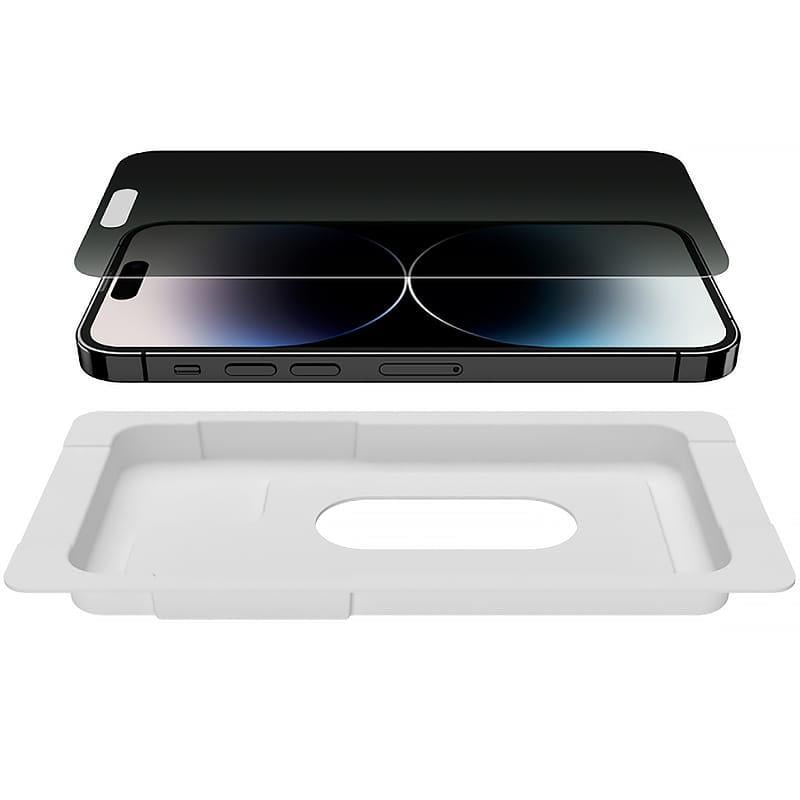 Belkin ScreenForce TemperedGlass iPhone 15 Pro Max için Privacy Ekran Koruyucu